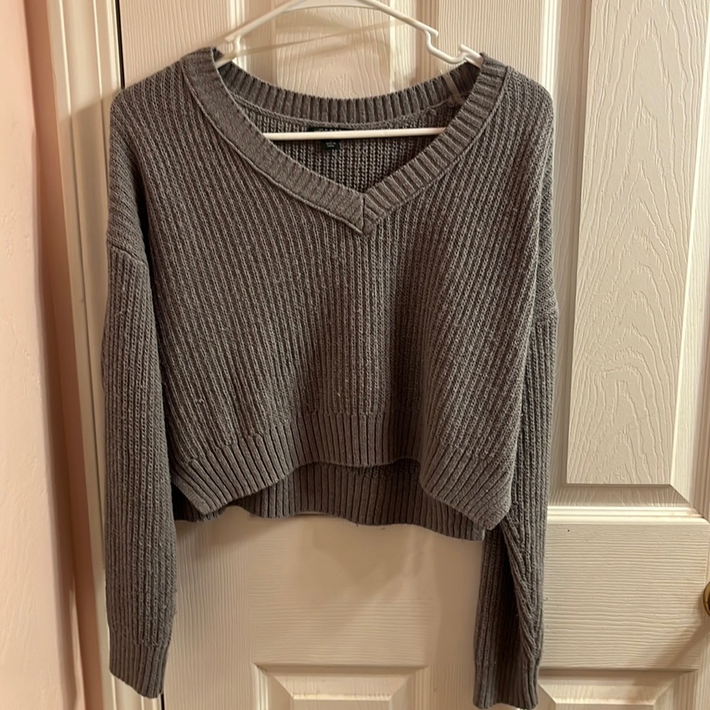 Wild fable, S, grat cropped sweater